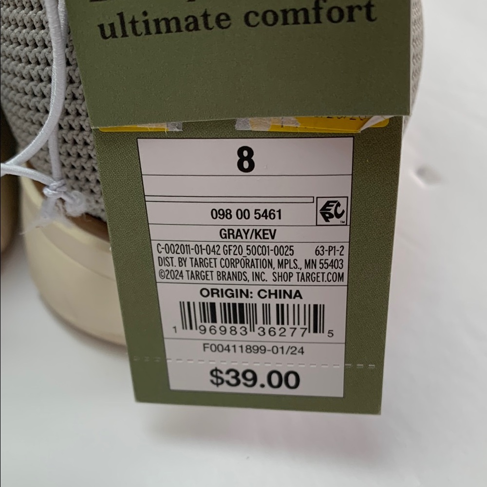 Goodfellow & Co Gray and Tan Oxfords,Man shoes. Size 8 brand new with tags. - Picture 5 of 6